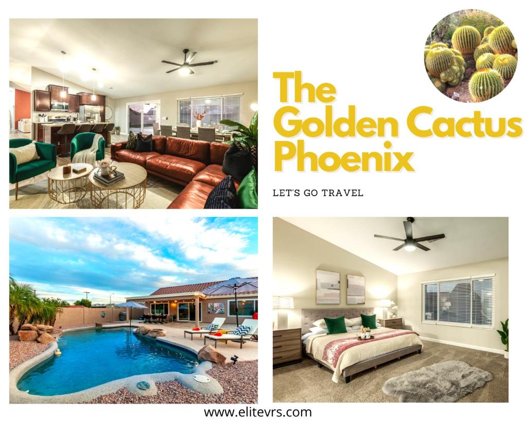 Phoenix Backyard Oasis Pool Home! Sleeps 12