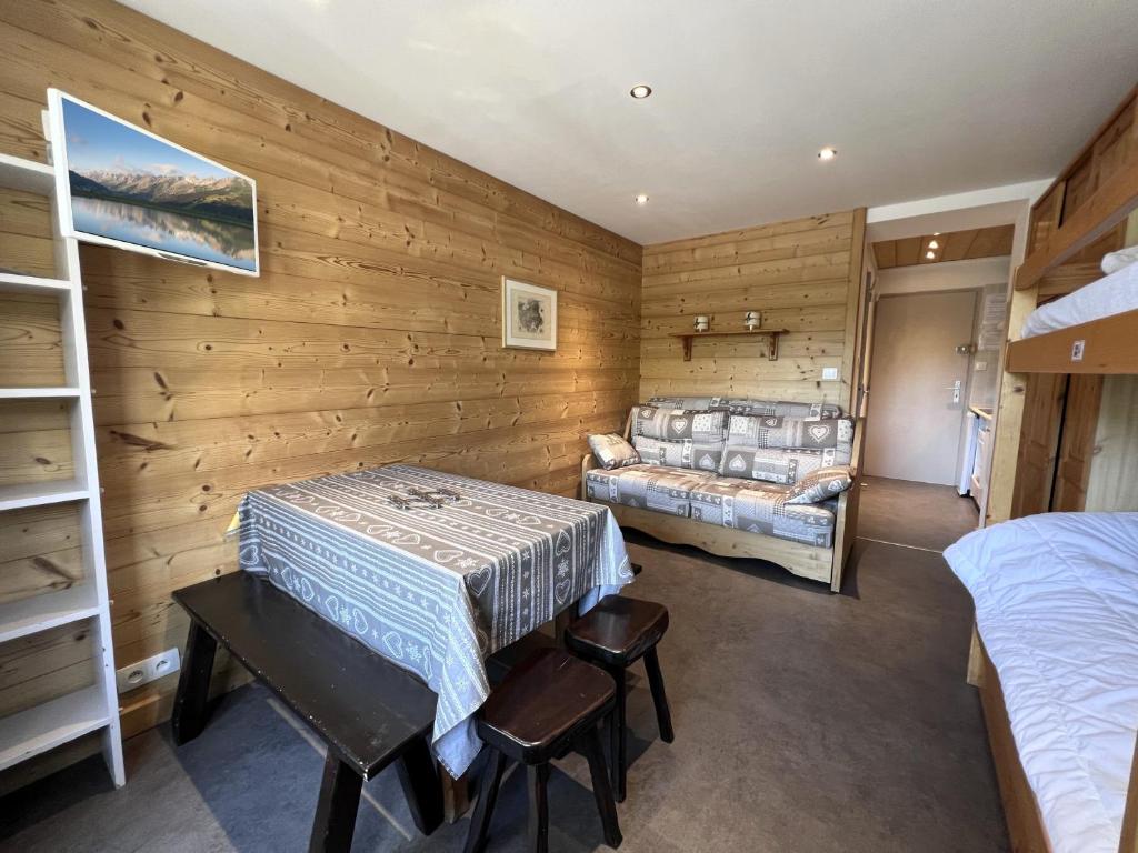 Ours Blanc 9 - Studio 4 pers belle vue montagnes et pistes