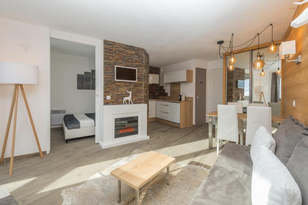 SUPERBE T2 CLASSÉ, 34 M2, 3ÈME ÉTAGE, RÉSIDENCE « SÉPIA » AVORIAZ