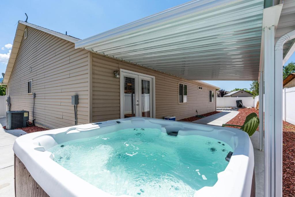 Fully Stocked Home with Hot Tub and Private Yard
