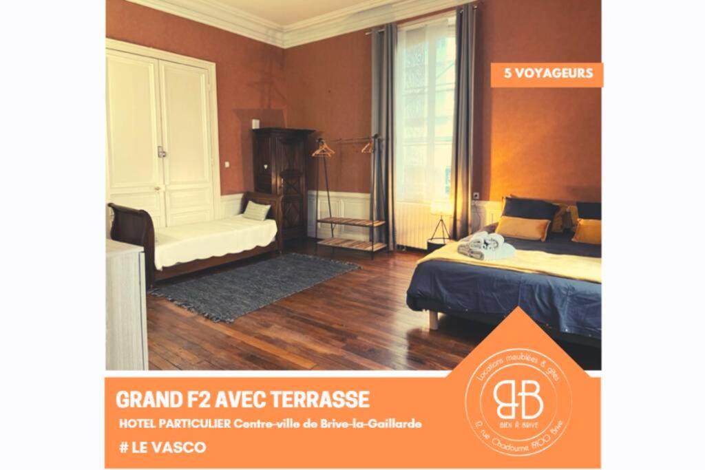 #Le Vasco - Grand F2 avec Terrasse - Hyper Centre